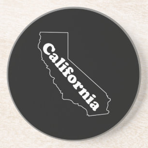 California Achterbaan  Zandsteen Onderzetter
