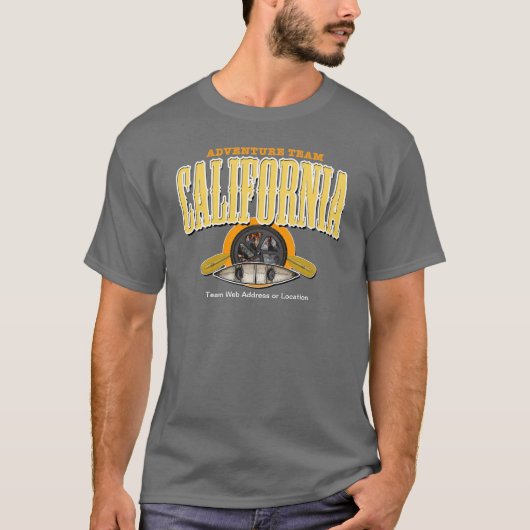 California Adventure Team T-shirt (Voorkant)