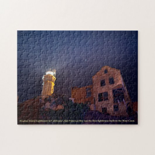 California Alcatraz Island Lighthouse Legpuzzel (Horizontaal)