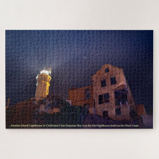 California Alcatraz Island Lighthouse Legpuzzel (Horizontaal)