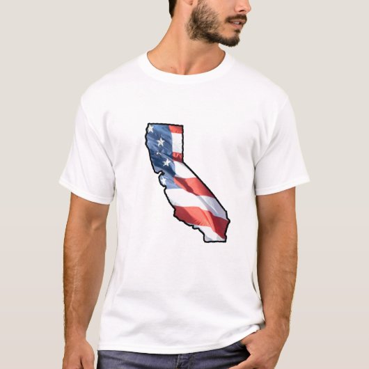 CALIFORNIA ALL-AMERICAN T-SHIRT (Voorkant)