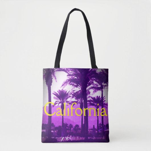California All-Over-Print Tote Bag (Voorkant)