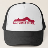 California, alsjeblieft trucker pet (Voorkant)