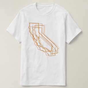 california amber blur t-shirt