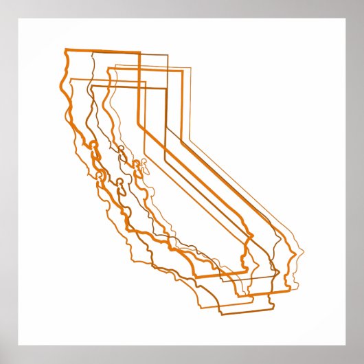 california amber waas poster (Voorkant)