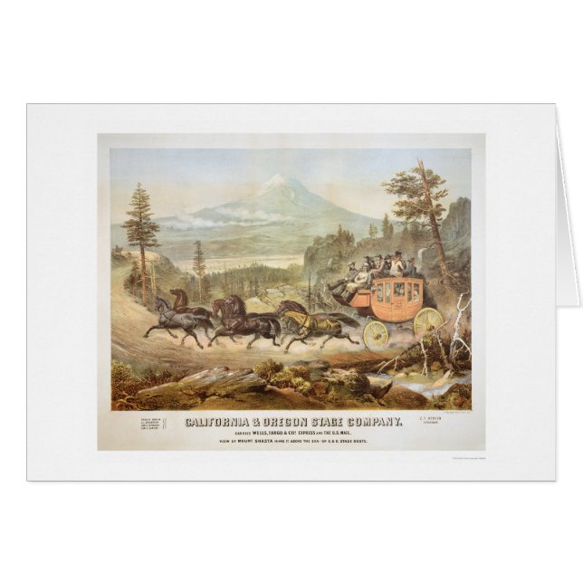California and Oregon Stage Company (Voorkant Horizontaal)