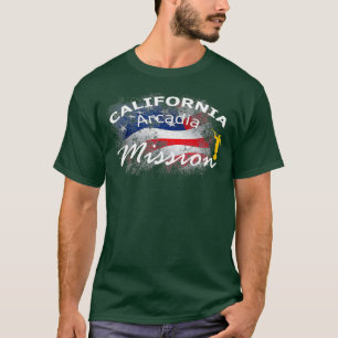 California Arcadia Mormon LDS Mission Missionary T-shirt