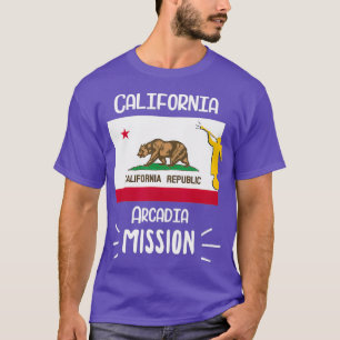 California Arcadia Mormon LDS Mission Missionary T-shirt