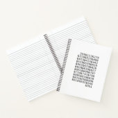 California Area Codes Notitieboek (Binnen)