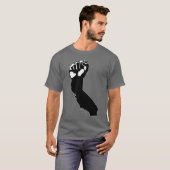 California Attitude and Proud T-shirt (Voorkant volledig)