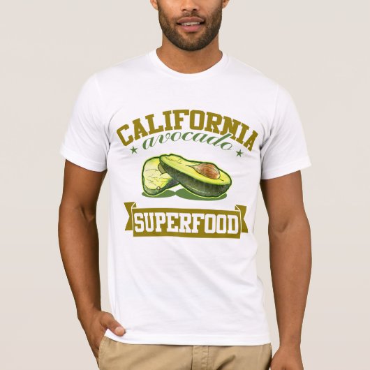California Avocado T-shirt (Voorkant)