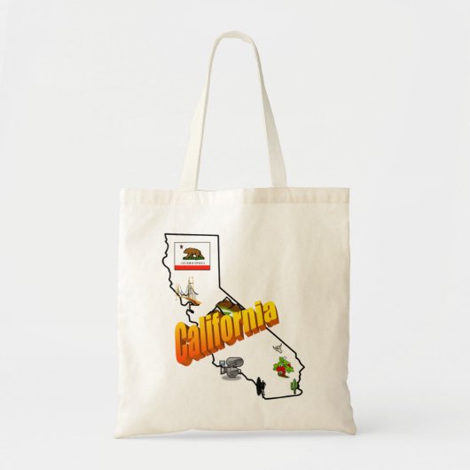California Bag Tote Bag (Voorkant)