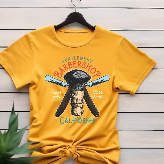 California Barbershop Clean Cut T-shirt