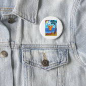 California Beach Angel Ronde Button 5,7 Cm (In situ)