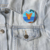 California Beach Angel Ronde Button 5,7 Cm (In situ)