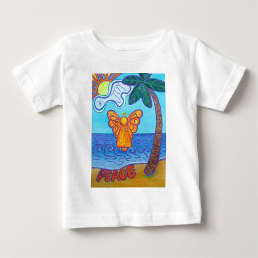 California Beach Angel T-Shirt (Voorkant)
