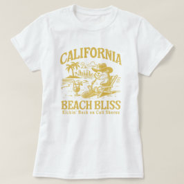 California Beach Bliss op Cali Shores T-shirt