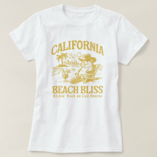 California Beach Bliss op Cali Shores T-shirt