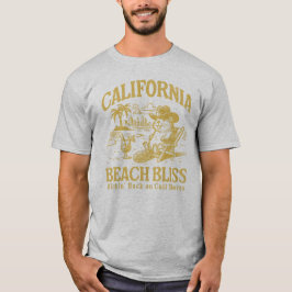 California Beach Bliss op Cali Shores T-shirt