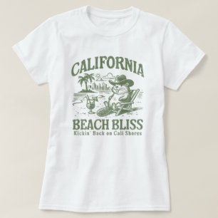 California Beach Bliss op Cali Shores T-shirt