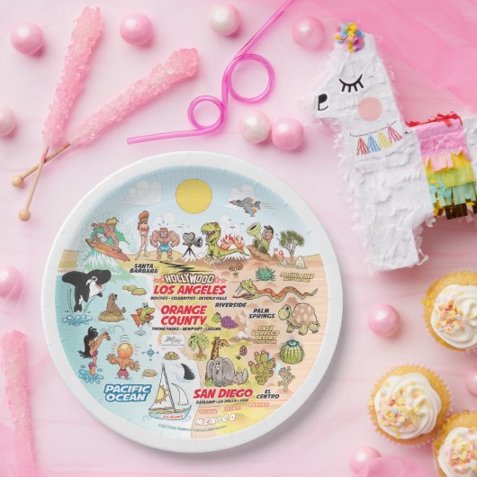 California Beach Bord (Feest)