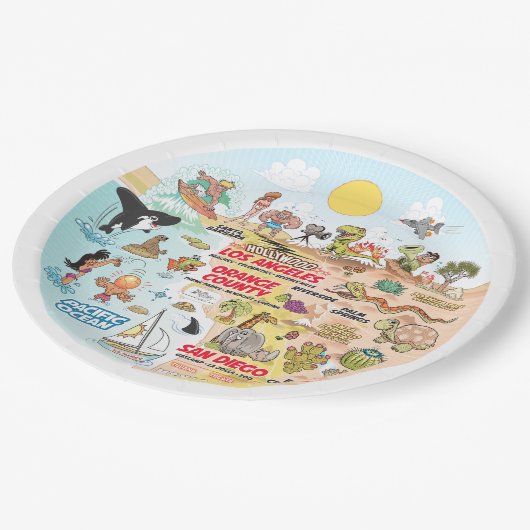 California Beach Bord (Gekanteld)