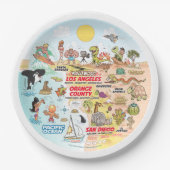 California Beach Bord (Voorkant)