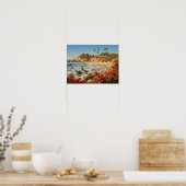  California Beach | Impressionist Coastal Art Poster (Keuken)