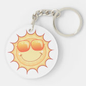 California Beach Life Sleutelhanger (Achterkant)