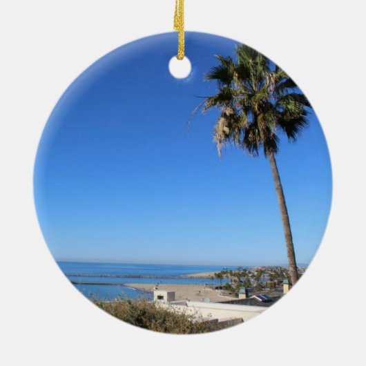 California Beach Ornament (Achterkant)