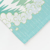 California Beach Paradise Fleece Deken (Hoek)