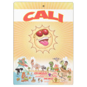 California Beach Paradise-klembord Klembord (Achterkant)