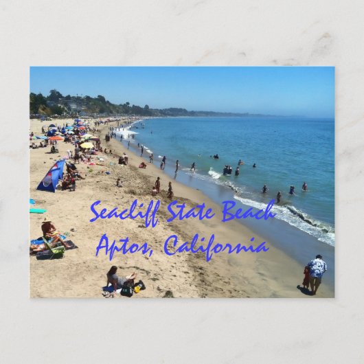California Beach Parks Briefkaart (Voorkant)