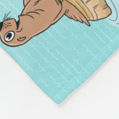 California Beach Party Fleece Blanket (Hoek)