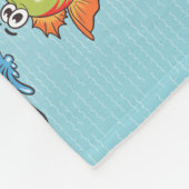 California Beach Party Fleece Deken (Hoek)