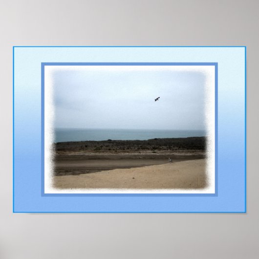 California Beach Poster (Voorkant)