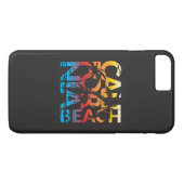 California Beach Poster Case-Mate iPhone Case (Achterkant (Horizontaal))