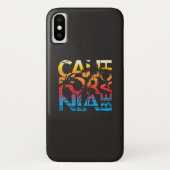 California Beach Poster Case-Mate iPhone Case (Achterkant)