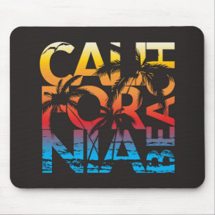 California Beach Poster Muismat