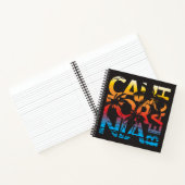 California Beach Poster Notitieboek (Binnen)