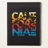California Beach Poster Planner (Achterkant)