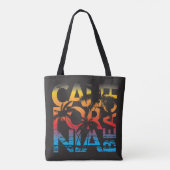 California Beach Poster Tote Bag (Achterkant)