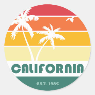 California Beach Sticker