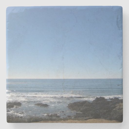 California Beach Stone Onderzetter (Voorkant)