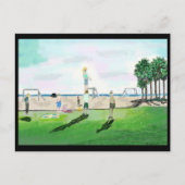 California Beach Summer Briefkaart (Voorkant)