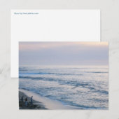 California Beach Sunset Custom La Jolla Briefkaart (Voorkant / Achterkant)