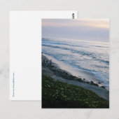 California Beach Sunset Custom La Jolla Briefkaart (Voorkant / Achterkant)