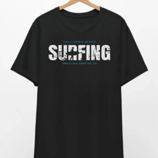 California Beach Surfing T-shirt