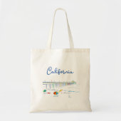 California Beach Tote Bag (Voorkant)