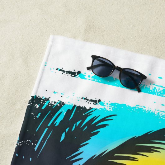California Beach Towel Strandlaken (In situ)